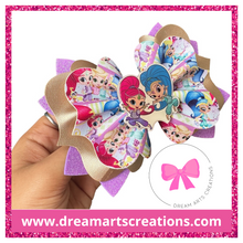 Load image into Gallery viewer, 🎀Shimmer &amp; Shine Bow
