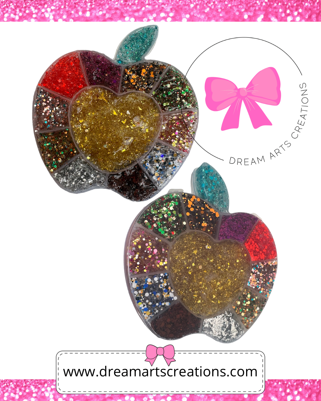 🎀Apple Palette Glitter Gell