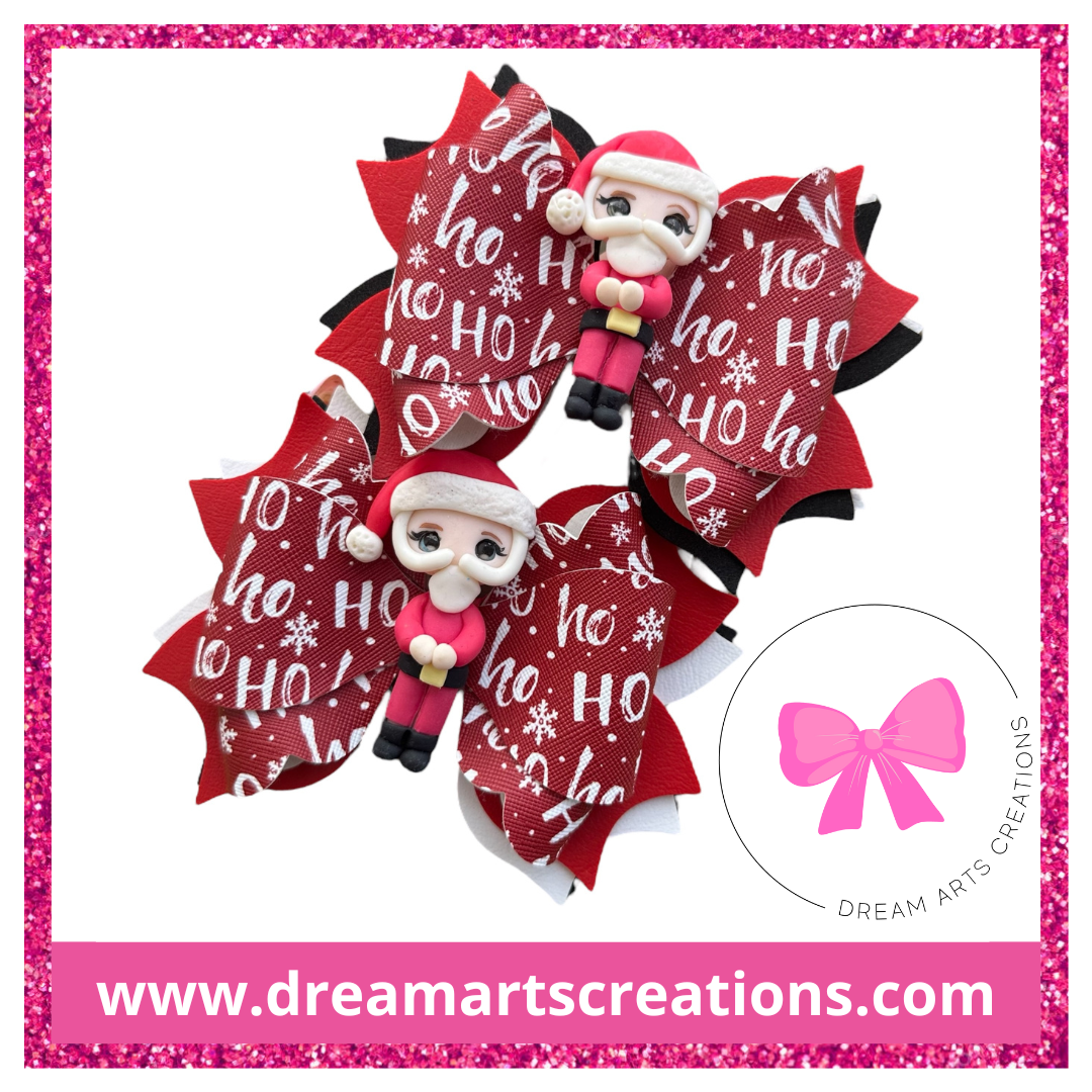 Ho Ho Santa Big Bows Set✨🎀
