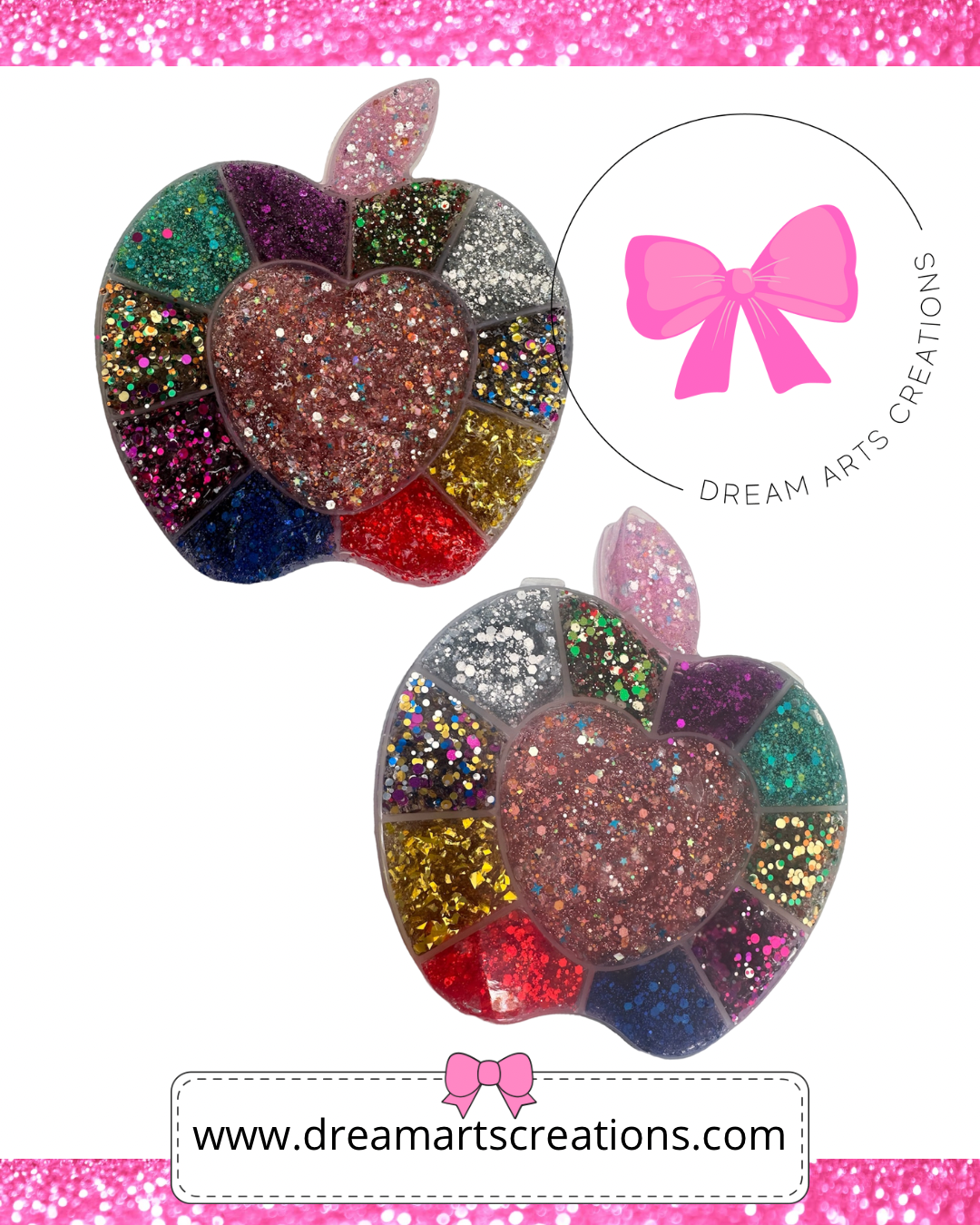 🎀Apple Palette Glitter Gell