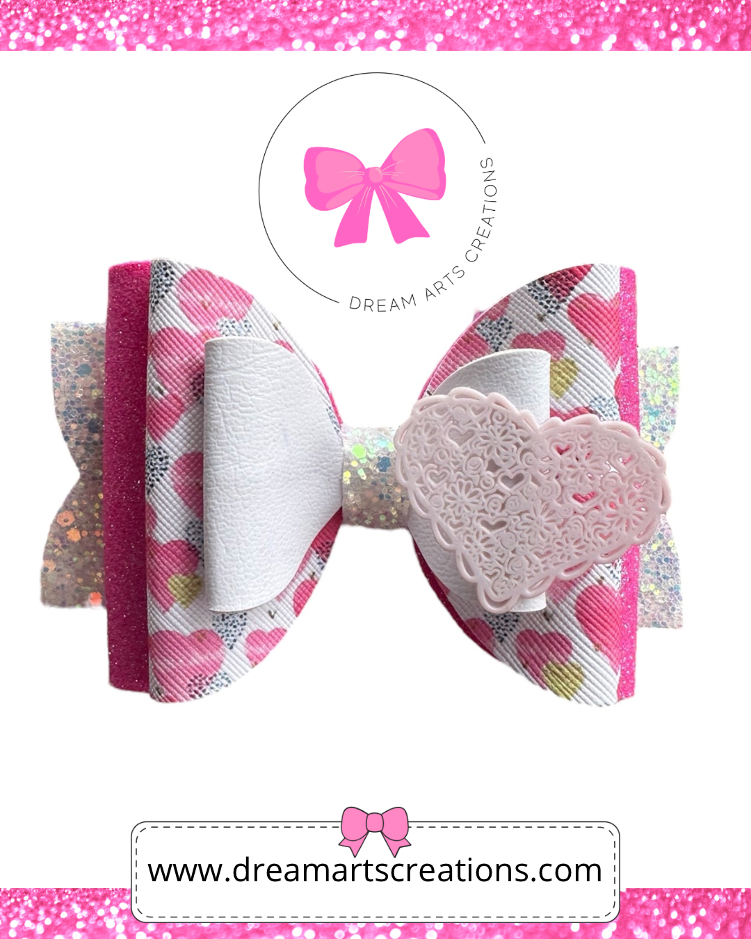 🎀Pinky Love Bow