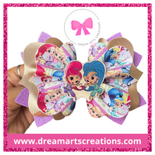 Load image into Gallery viewer, 🎀Shimmer &amp; Shine Bow

