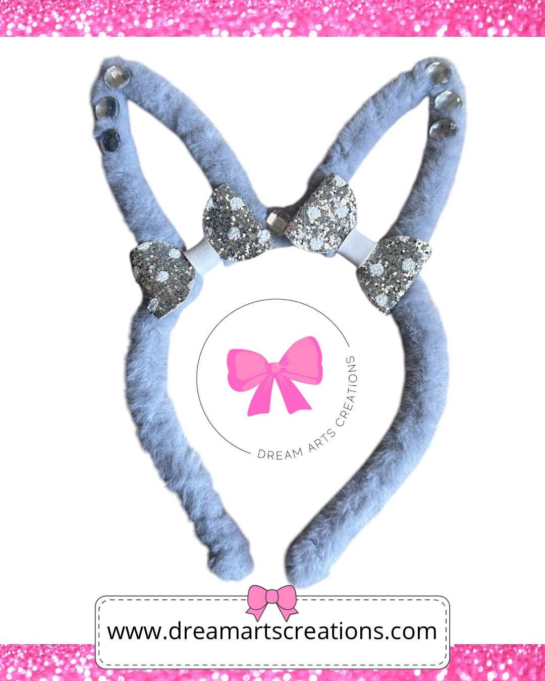🎀Diadema Gris