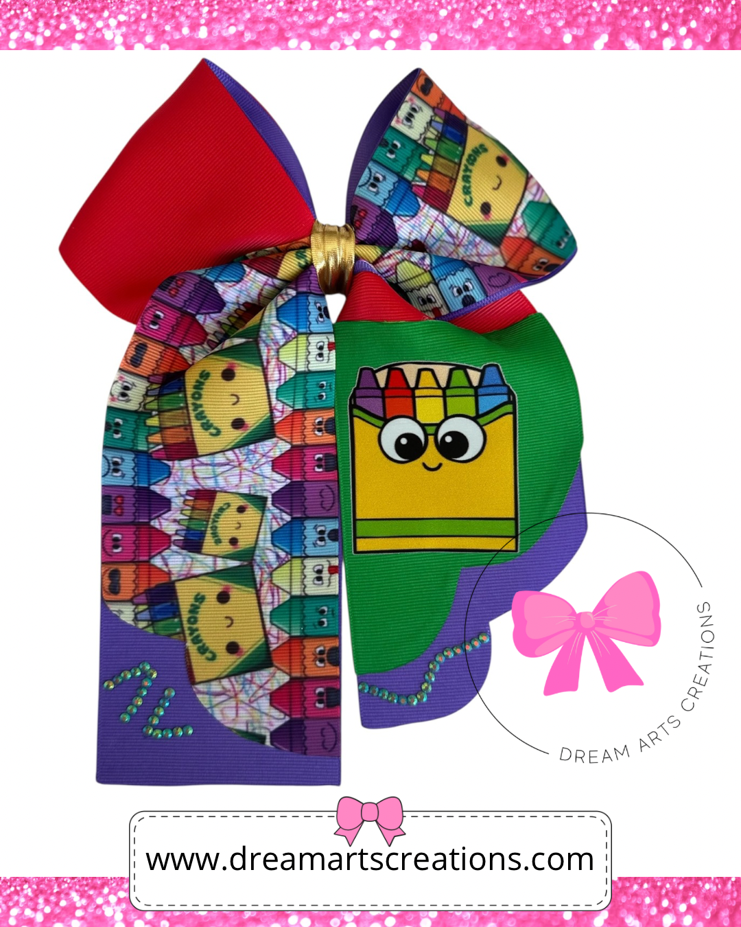 🎀BTS Crayon Big Bow