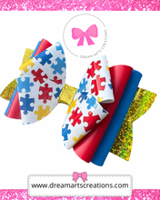 Load image into Gallery viewer, Autism Bow 🎀
