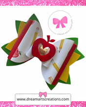 Load image into Gallery viewer, 🎀BTS Apple/Pencil Big Bow
