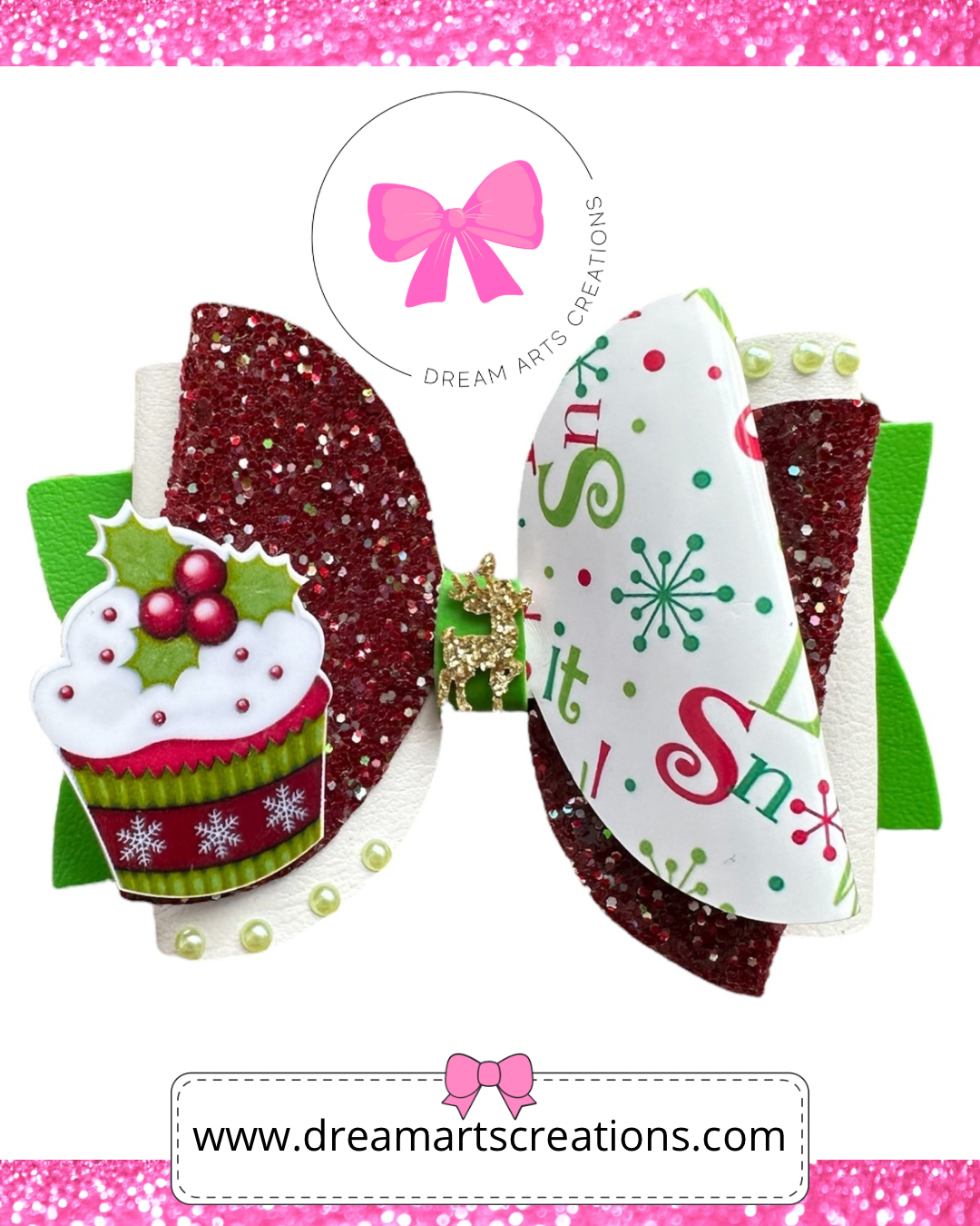 🎀Snow Christmas Bow