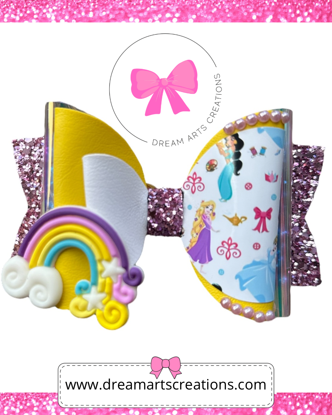 🎀Princess Rainbow Bow